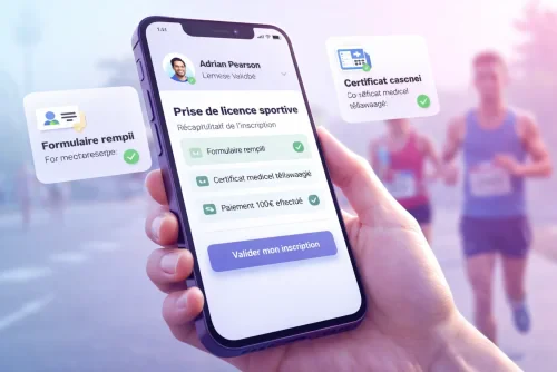Gestion des licences sportives et dossiers d’adhésion pour club sportif